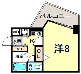 リーガル神戸元町の物件間取画像